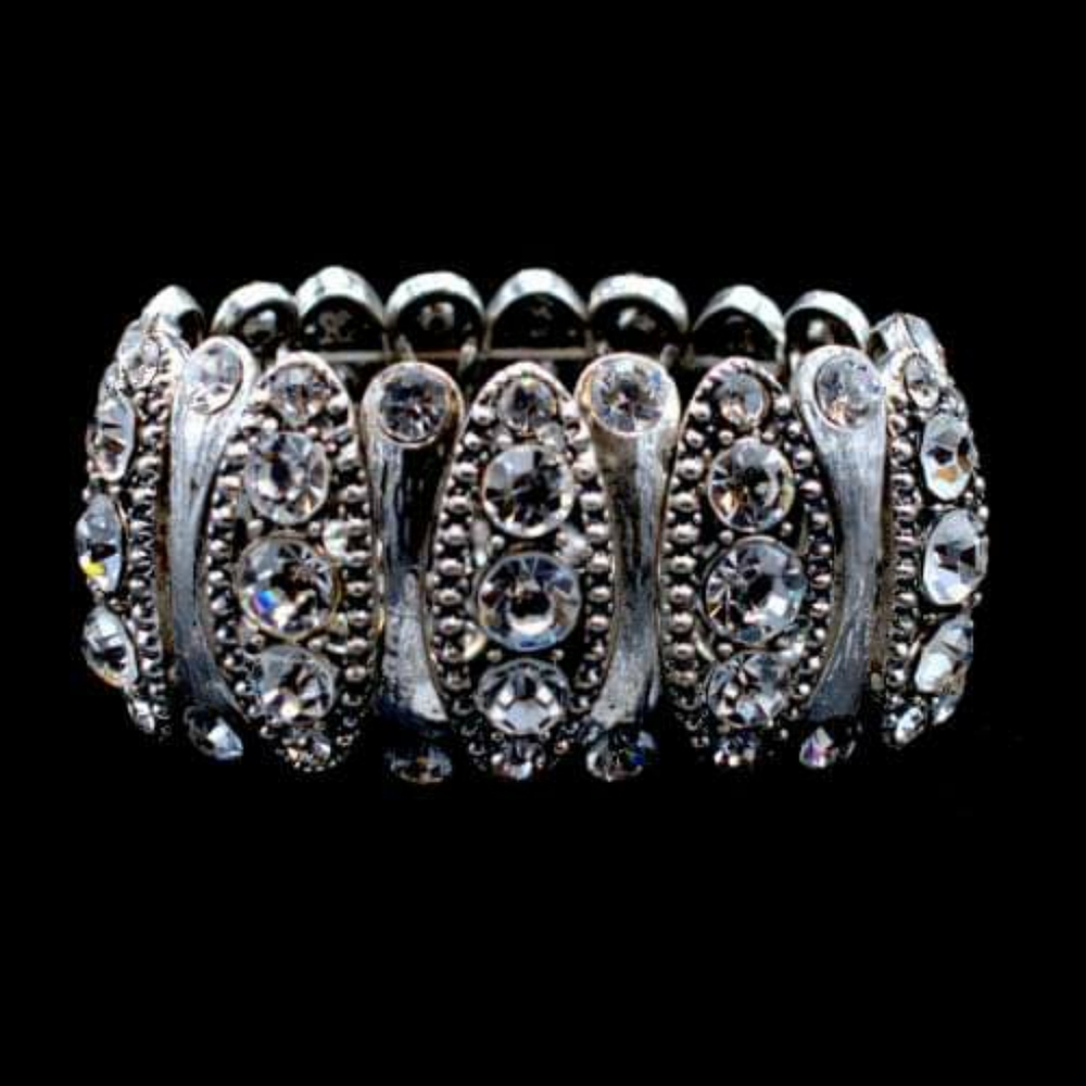Stretch cuff bracelet